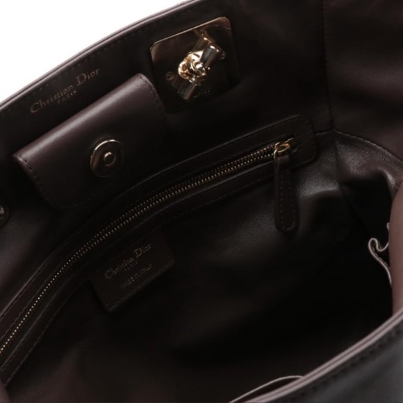 Dior Granville brown handbag X LARGE - Picture 4 of 7